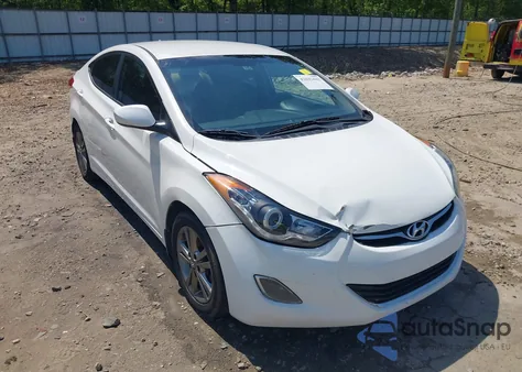 2013 Hyundai Elantra Gls from USA, damaged, VIN 5NPDH4AE0DH331911